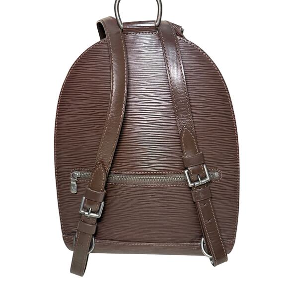 Louis Vuitton Mabillon Epi Leather Backpack Moka Dark Brown Vintage Shoulder Bag main image 16